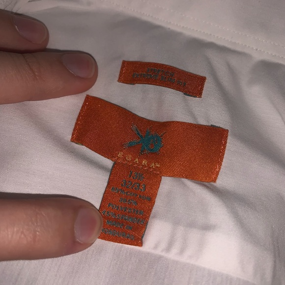 Egara white dress button up - Picture 3 of 3